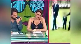 Peluchín no dudó en usar las cámaras para arremeter contra el agresor del menor