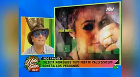 Metiche no controló su indignación y mandó fuertes comentarios en contra de la modelo Metiche no controló su indignación y mandó fuertes comentarios en contra de la modelo