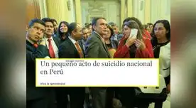 The Economist criticó duramente la actitud del fujimorismo