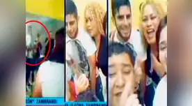 El pelotero se habría tomado muchas copas y se lucía con el vaso en la mano El pelotero se habría tomado muchas copas y se lucía con el vaso en la mano