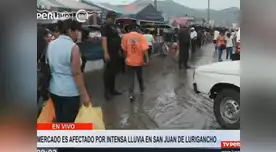 Los comerciantes quedaron sorprendidos al ver sus puestos 