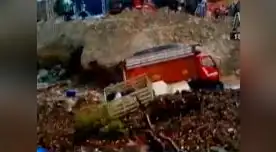 Vehículos fueron arrastrados como una pluma