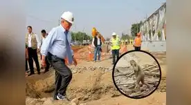 PPK llegó al río Huaycoloro para hacer registro de desastre | VIDEO