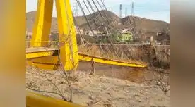 Puente solo tiene 7 años de inaugurado 