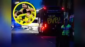 Explosión en bus de Borussia Dortmund mandó al hospital a Marc Bartra