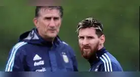 Messi no quiso hablar con Bauza
