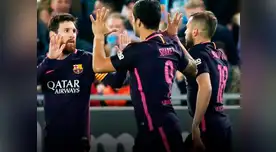 Barcelona celebra el triunfo