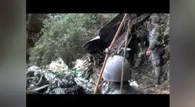 Ejército de Colombia realiza labores de rescate de cuerpos