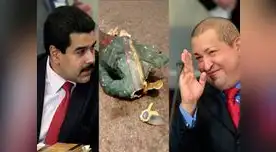 Estatua de Hugo Chávez fue decapitada y quemada en Venezuela Estatua de Hugo Chávez fue decapitada y quemada en Venezuela