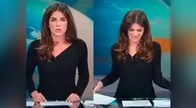 Conductora se puso muy cómoda en su asiento y mostró todo