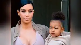La pequeña North West mostró su carácter ante la prensa