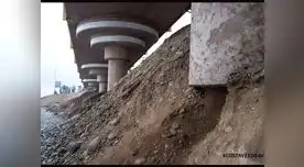Denuncian deterioro de pilotes que sostienen malecón en la Costa Verde Denuncian deterioro de pilotes que sostienen malecón en la Costa Verde