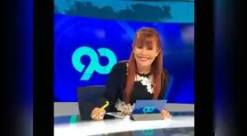 Magaly Medina en '90 Matinal' Magaly Medina en '90 Matinal'