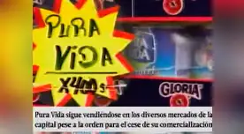 Tarros de leche Pura Vida aún se exhiben en mercados de abastos de Lima