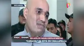 Peligroso Caracol habla desde el penal de Challapalca, en las alturas de Tacna