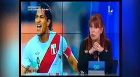 Magaly Medina se burla de Paolo Guerrero Magaly Medina se burla de Paolo Guerrero