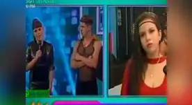 Tenso momento se vivió en Amor amor amor Tenso momento se vivió en Amor amor amor