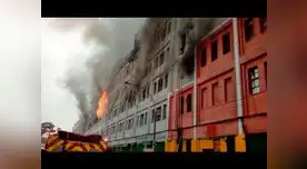 Incendio en Las Malvinas: Basombrío calificó de “crimen” siniestro ocurrido en almacén