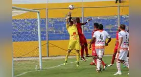 El portero Mario Villasanti estuvo atento cuando fue requerido. FOTO: Michael Carrión El portero Mario Villasanti estuvo atento cuando fue requerido. FOTO: Michael Carrión