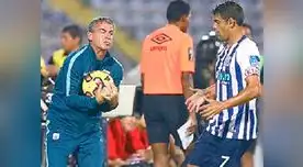 El DT y su pupilo, a quien le renovó confianza