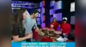 Personaje de Moisés y los 10 Mandamientos se niega comer ceviche en TV  [VIDEO]