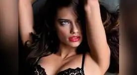 Adriana Lima tuvo sus peores poses en esta sesión fotográfica