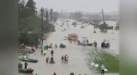 El paso del Huracán Harvey está dejando serios problemas en Texas El paso del Huracán Harvey está dejando serios problemas en Texas