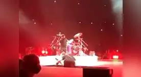 Bochornoso momento que sufrió James Hetfield en Holanda Bochornoso momento que sufrió James Hetfield en Holanda