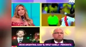 Sofía Franco se mostró sorprendida por la reacción del periodista deportivo Sofía Franco se mostró sorprendida por la reacción del periodista deportivo