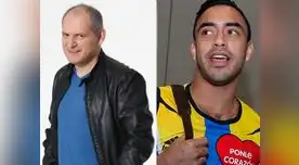 Álamo Pérez Luna le da consejos de superación a Diego Chávarri Álamo Pérez Luna le da consejos de superación a Diego Chávarri