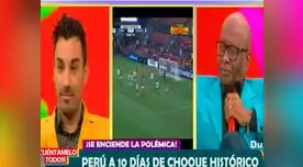 Santi Lesmes se negó a pedir disculpas por burlarse de la selección peruana Santi Lesmes se negó a pedir disculpas por burlarse de la selección peruana