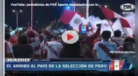 Un mar rojiblanco recibió a la selección peruana a su arribo a Buenos Aires [VIDEO]