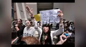 Realizan platón frente al INEI 