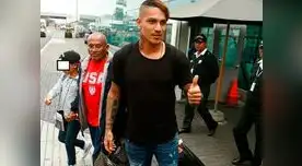 Paolo Guerrero no quiso hablar con prensa de espectáculos Paolo Guerrero no quiso hablar con prensa de espectáculos