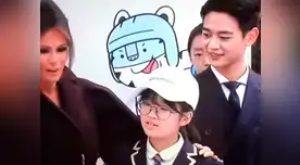 Estrella Kpop opaca a Melania Trump 