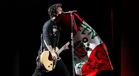 Vocalista de Green Day alienta a la selección 
