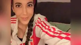 Chiara Pinasco vivió con mucha emoción el partido Chiara Pinasco vivió con mucha emoción el partido