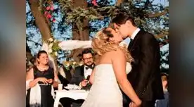 Rodrigo sella un beso su amor con Antonella Rodrigo sella un beso su amor con Antonella