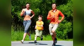 Sal a correr en familia 3 veces a la semana