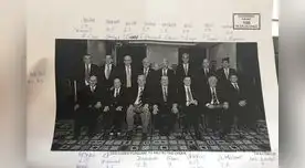 La foto fue presentada como evidencia en el juicio