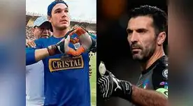 El regalo del arquero mundialista Buffon a Goerge Forsyth
