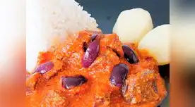 Receta Popular: Sangrecita en salsa de maní