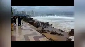Peruanas fallecieron por fuerte oleaje en playa de Antofagasta