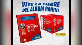El 22 de marzo saldría a la venta a nivel mundial el álbum Panini de Rusia 2018