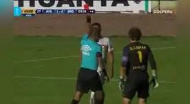 Tarjeta roja para Rossel por agarrarse los testículos. Libman participa de la escena