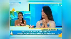 Jazmín Pinedo lloró al recordar los esfuerzos que tuvo que hacer para llegar a 'Espectáculos' 