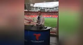 El periodista peruano Sammy Sadovnik aparece en el álbum de Panini