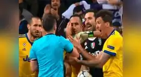 Champions League: Buffón termina expulsado al reclamar por penal que los eliminaba [VIDEO]