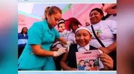 23 mil escolares vacunadas contra Virus del Papiloma Humano