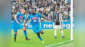 Napoles le gana a la Juventus y se pone a un punto del líder Napoles le gana a la Juventus y se pone a un punto del líder